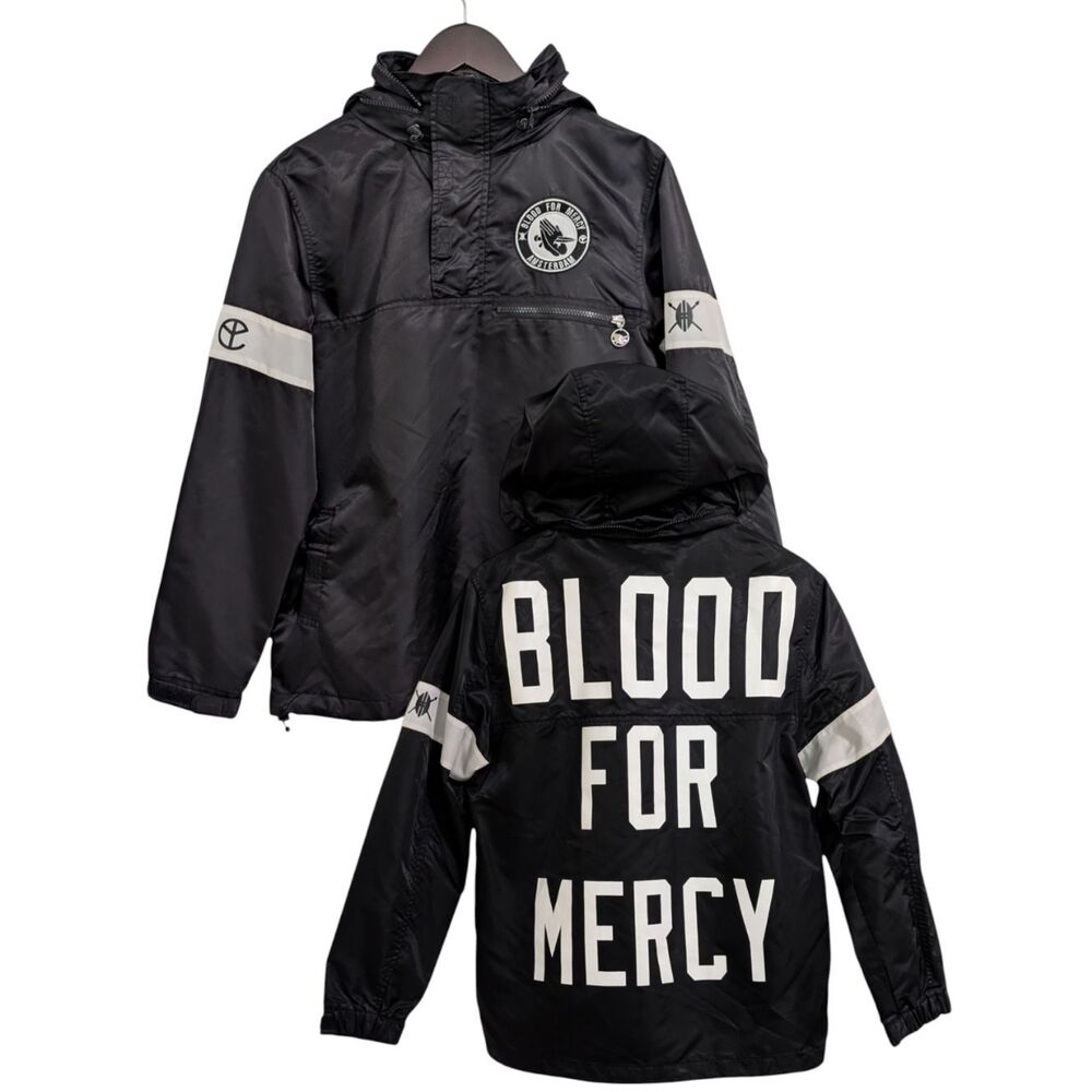 Daily Paper x Yellow Claw Blood For Mercy Amsterdam Anorak Windbreaker Jacket S